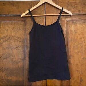 Black shapewear tank top